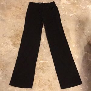 Danskin Semi Fitted Black Workout/Yoga Pants